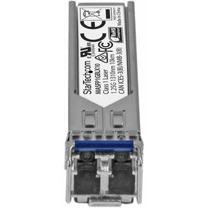 Cisco Meraki MA-SFP-1GB-LX10 Compatible SFP - Gigabit Fiber SFP Transceiver Module - SM LC - 10 km (6.2 mi) - 1000Base-LX - 1310 nm - Mini-GBIC with DDM / DOM IM3578240