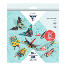 Clairefontaine Origami Kit Insects, 60 Sheets FPC95366C