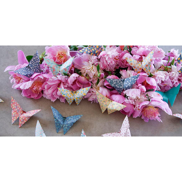 Clairefontaine Origami Paper Fruity Garden, 15x15cm, 60 Sheets FPC95357C
