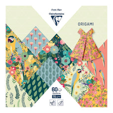 Clairefontaine Origami Paper Kiribati 15x15cm 60sh FPC95351C