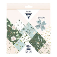 Clairefontaine Origami Paper Romantic, 15x15cm, 60 Sheets FPC95381C