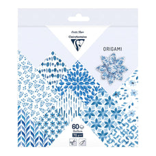 Clairefontaine Origami Paper Shibori, 15x15cm, 60 Sheets FPC95349C