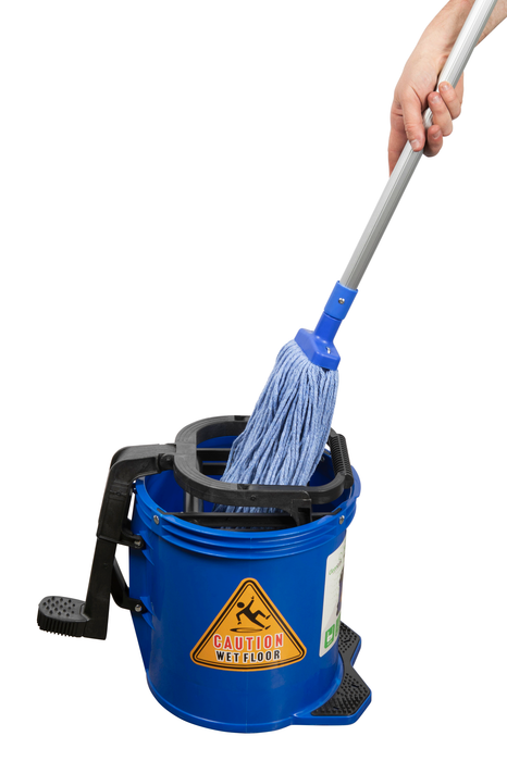 Cleanlink 16L Heavy Duty Mop Bucket, Blue AO12115