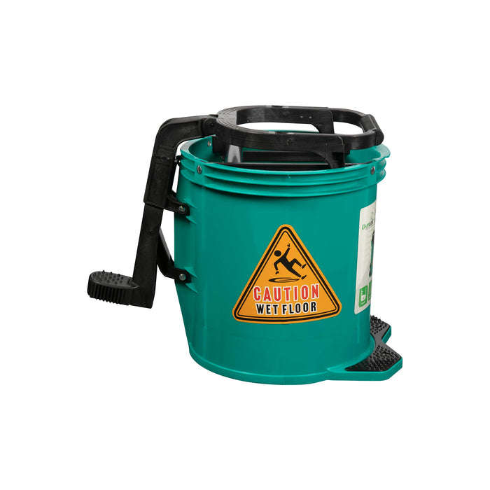CleanLink 16L Heavy Duty Mop Bucket, Green AO12117
