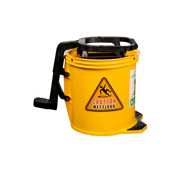 CleanLink 16L Heavy Duty Mop Bucket, Yellow AO12118