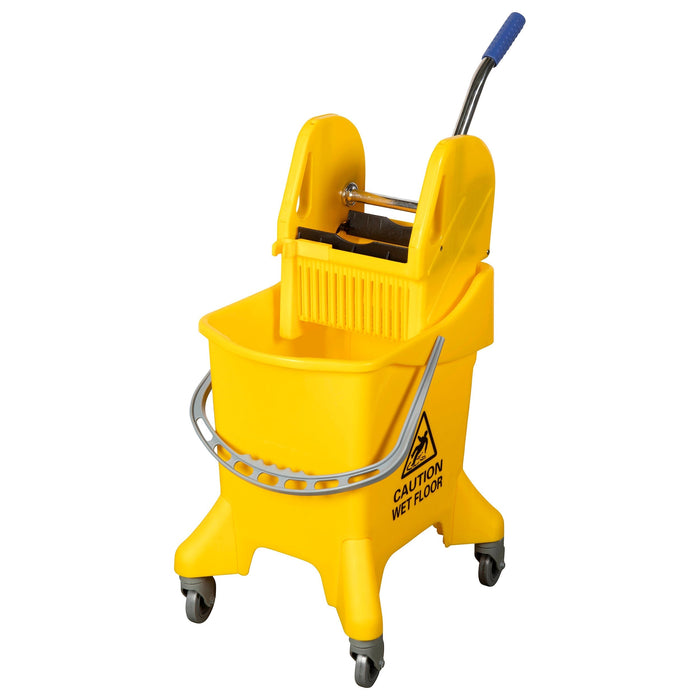 Cleanlink 31L Heavy Duty Mop Bucket, Yellow AO12009