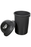 Cleanlink 60L Round Rubbish Bin with Lid, Grey AO12076
