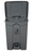 Cleanlink 68L Rubbish Bin With Lid & Paddle, Grey AO12061