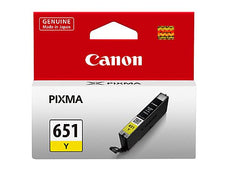 CLI651 / CLI 651 Yellow Original Canon Cartridge DSCI651Y