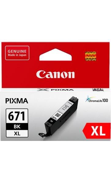 CLI671 / CLI 671XL Black Original Canon Cartridge DSCI671XLB