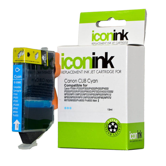 CLI8 / CLI 8 Cyan Canon Compatible Ink FPICCLI8C