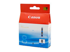 CLI8 / CLI 8 Cyan Original Canon Cartridge DSCI8C