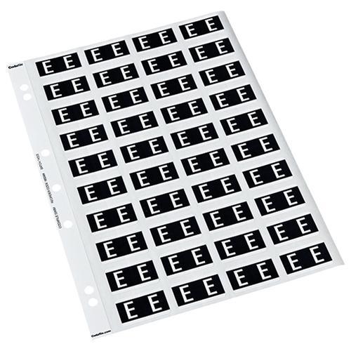 Codafile Alphabetical Labels - E (200 Labels) CX162554