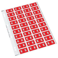 Codafile Alphabetical Labels - K (200 Labels) CX162560