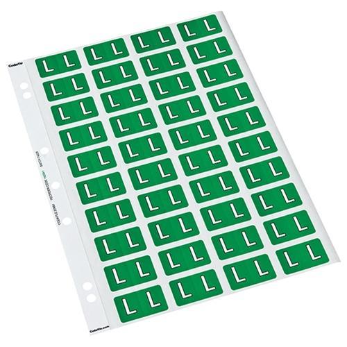 Codafile Alphabetical Labels - L (200 Labels) CX162561