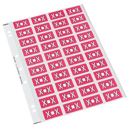 Codafile Alphabetical Labels - X (200 Labels) CX162574