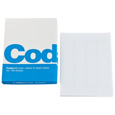 Codafile Codaprint Labels 4's CXC270004
