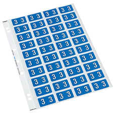 Codafile Numeric Labels - 3 (200 Labels) CX162503