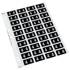 Codafile Numeric Labels - 4 (200 Labels) CX162504