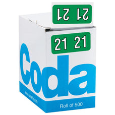 Codafile Year 21 Labels x 500's CX162021