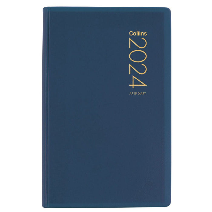 Collins 2024 Diary A71P Navy CX11294250