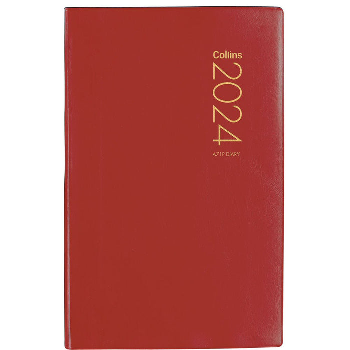 Collins 2024 Diary A71P Red CX11294251