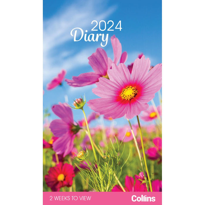 Collins 2024 Rosebank Diary Floral 2 Weeks to View CX11296182
