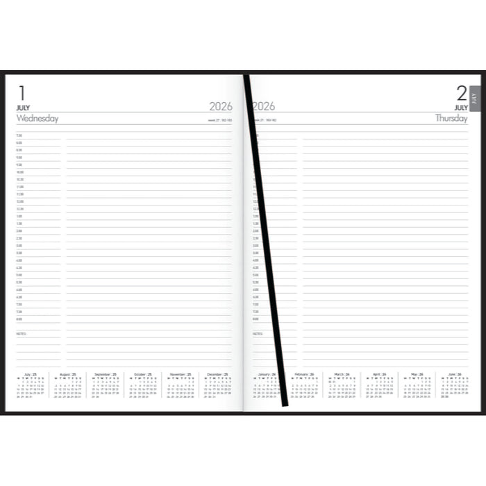 Collins 2026/2027 A41A Mid Year Appointment Diary, Day Per Page CX441345