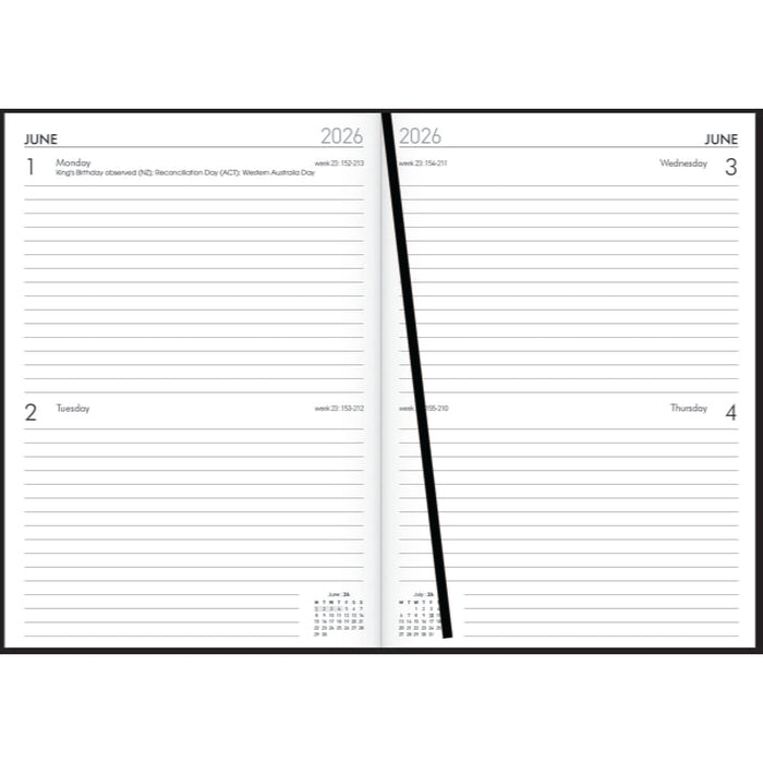 Collins 2026/2027 A52F Mid Year Farming Diary, Two Days Per Page CX150440