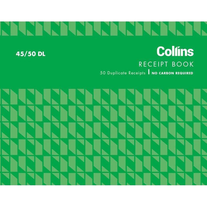 Collins 45/50DL Receipt Book CX437317
