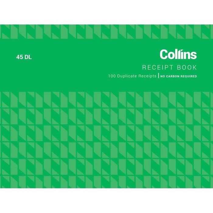 Collins 45DL Receipt Book CX437318
