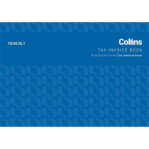 Collins 78/50DL1 Invoice Book CX437362