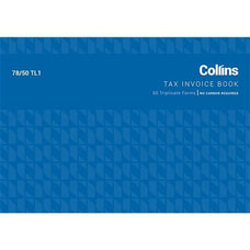 Collins 78/50TL Invoice Book CX437364