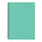 Collins A4 Notebook Wiro Bound Mint Green Cover CX120483