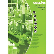 Collins A4 Workplace Injury And Investigation Register CX120535