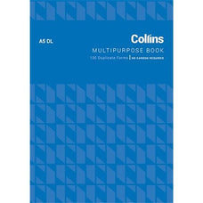 Collins A5/50 Multipurpose Book Duplicate CX120160