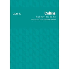 Collins A5/50DL Quotation Book CX120262