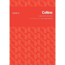 Collins A5/50TL Order Book Triplicate CX120159