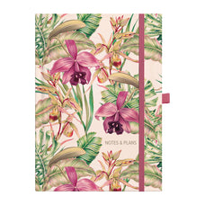 Collins A5 Undated Diary, Day to Page, Flowers, Hard Cover, 148mm x 210mm CX11301003