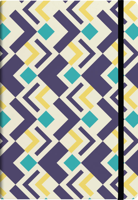 Collins A5 Undated Journal, Hard Cover, Geometric, Assorted Covers, 148mm x 210mm CX11968319