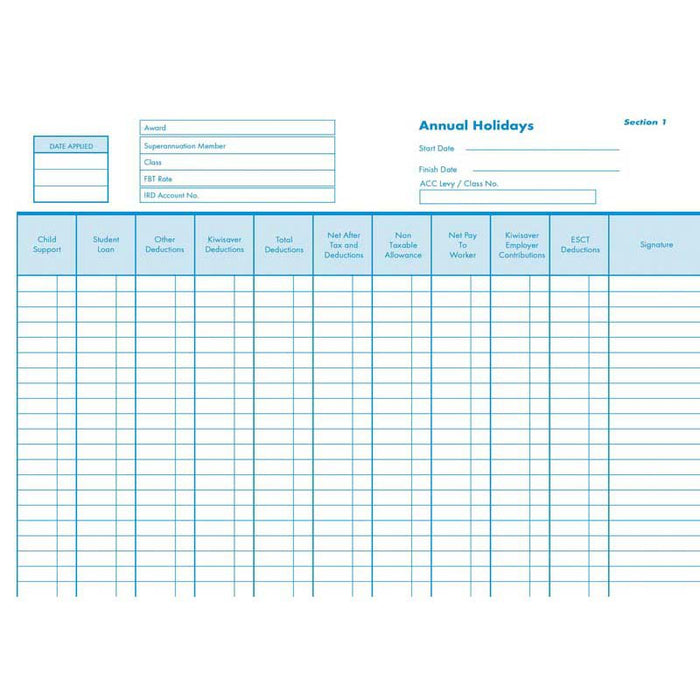 Collins A5 Wage / PAYE Record Book Business Books — Discount Office