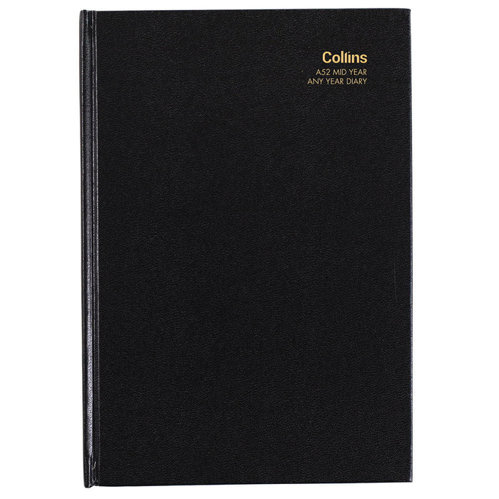 Collins A52 Any Year Mid Year Diary - 1 July-30 June CX150565