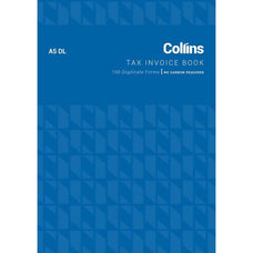 Collins A5DL Invoice Book CX422009