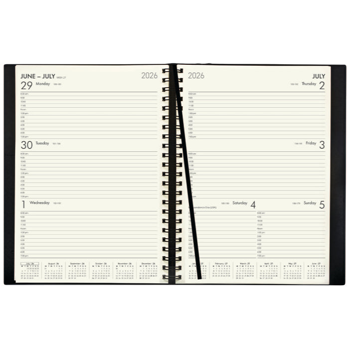 Collins Boston 2026/2027 A43 Mid Year Appointment Diary, Week To View CX441340