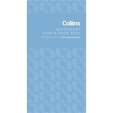 Collins Food & Drink Book Triplicate CXS18507