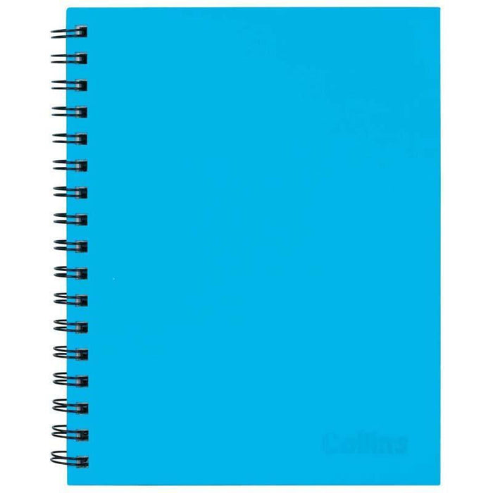 Collins Hard Cover Notebook 225mm x 175mm - Ice Blue CX120547