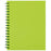 Collins Hard Cover Notebook 225mm x 175mm - Lime Green CX120549