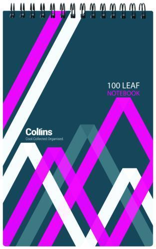 Collins Top Opening Spiral Notebook 100 Leaf - 127 x 200mm CX120455