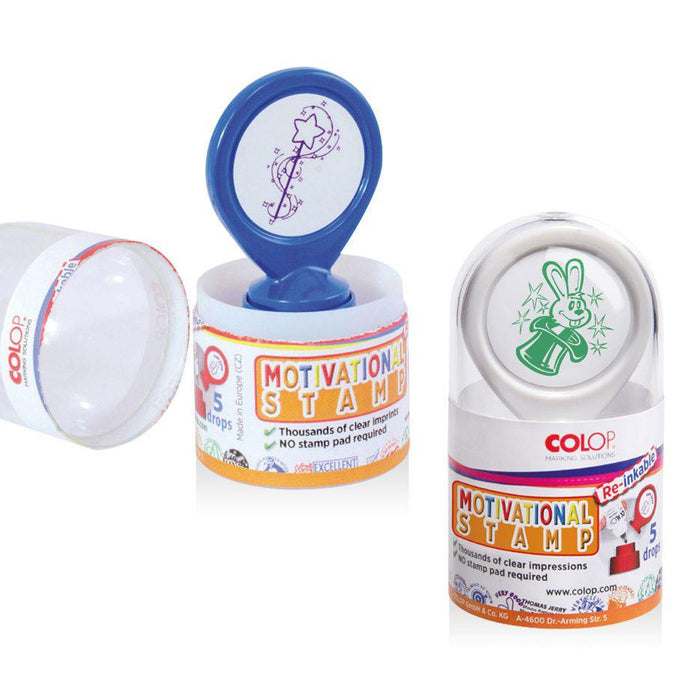 Colop Motivational Rubber Stamp - Assorted CX353113
