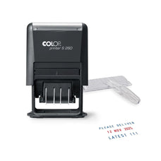 COLOP Self-Inking Date Stamp 2 Line Text CX1002873